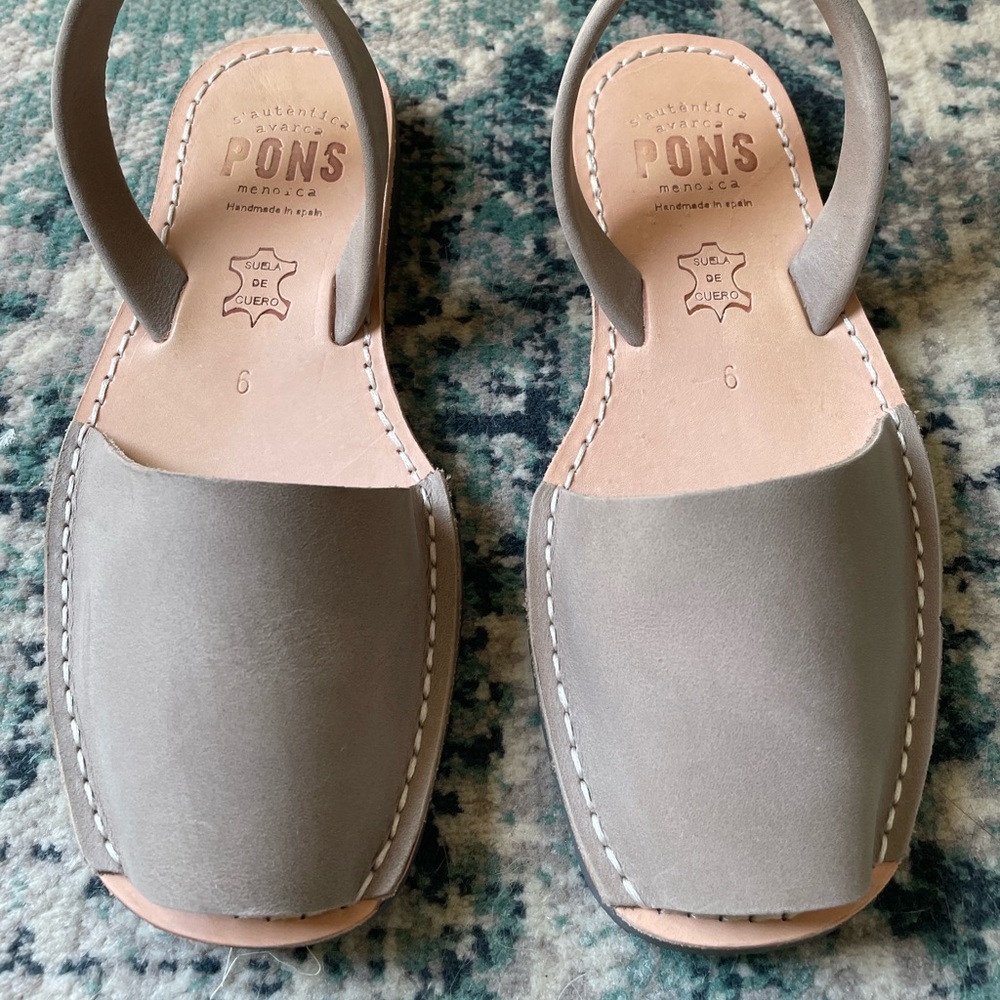 Avarca Pons - Taupe - Size 6